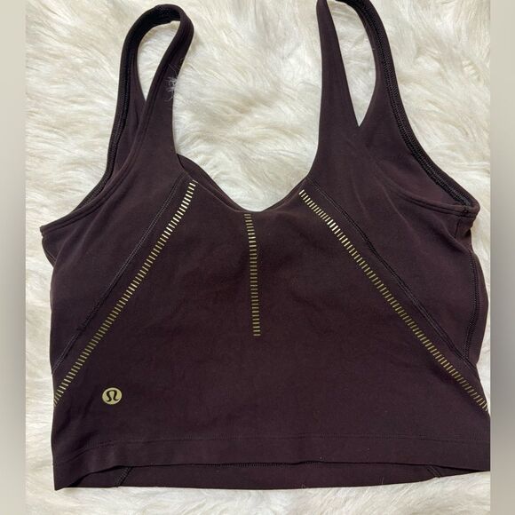 Lululemon Align Tank French Press with Gold size 4 - Picture 3 of 4